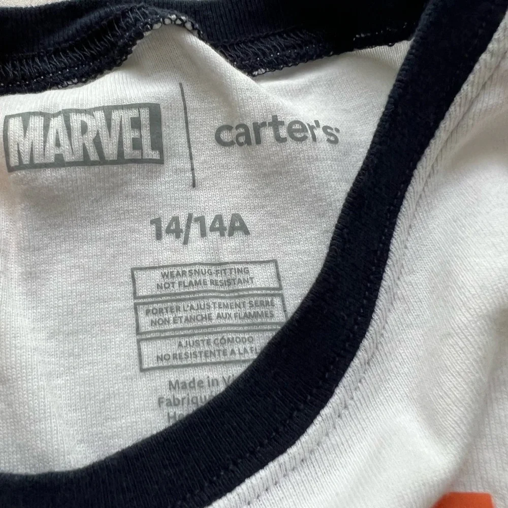 3 Pairs Big Boys Cotton Disney Marvel Gap And Carters Pajamas